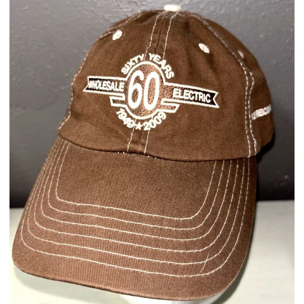 Ike Recovery 2008 60 Year Anniversary (1949-2008) Brown Cap GE Embroidered Patch